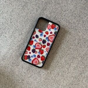 Wildflower Fruit Pattern iPhone 12 Pro Case
